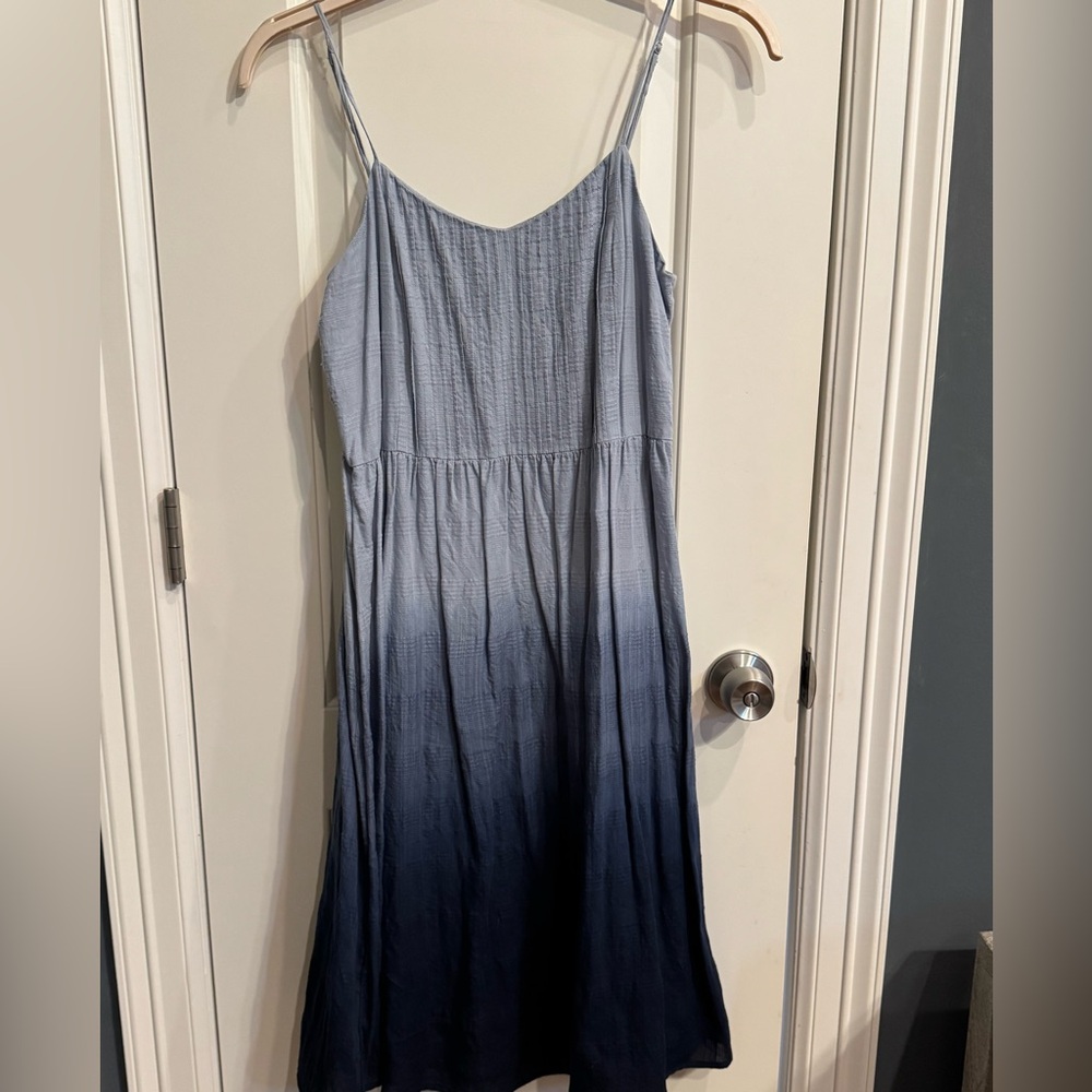 Blue Ombre Sleeveless Dress by Madewell